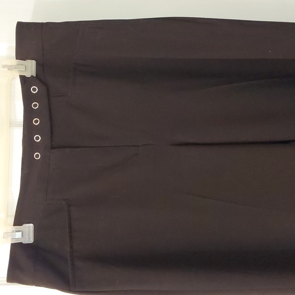 Larry Levine women's black dress pants size 10 - Picture 2 of 4